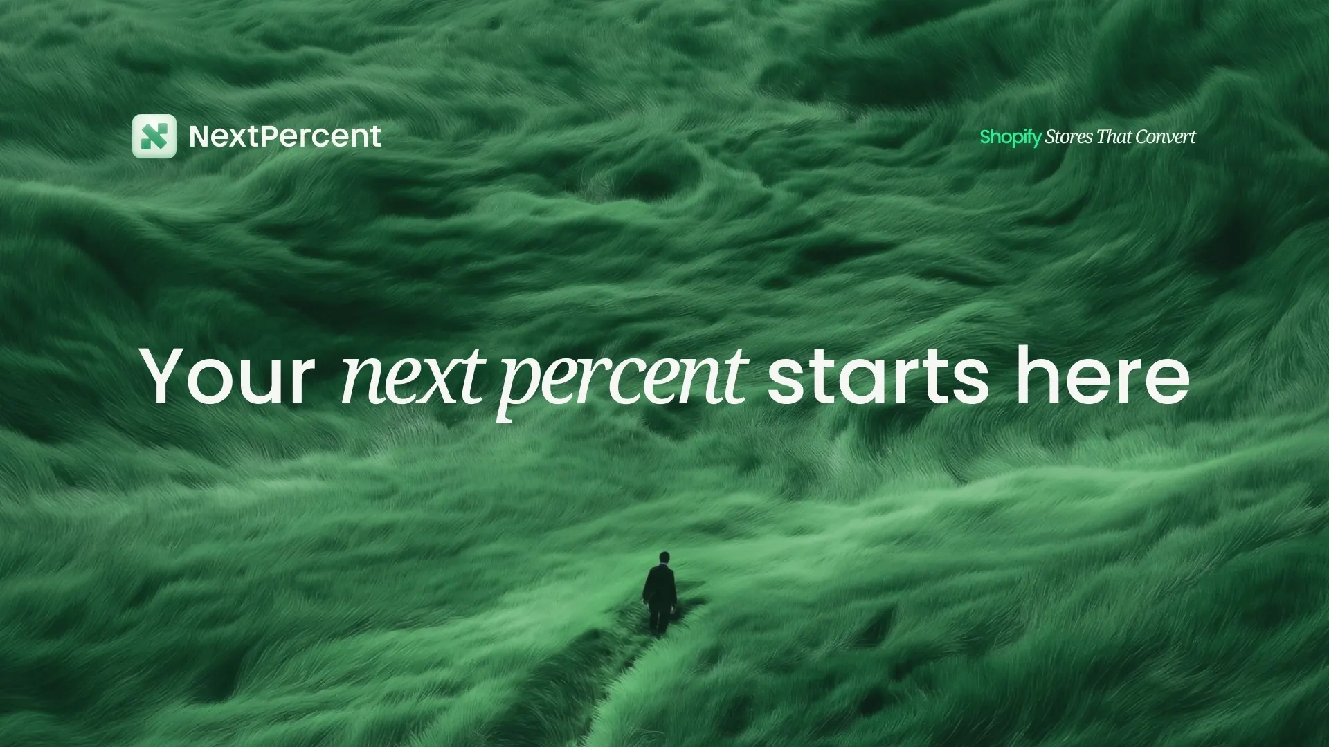NextPercent-Motiv: Your next percent starts here
