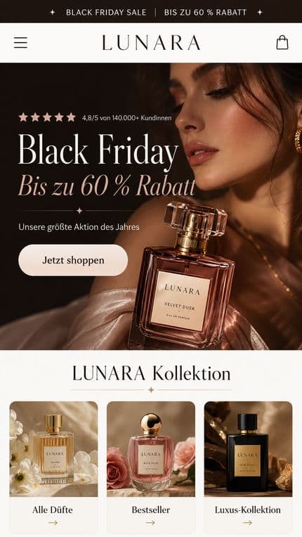 Lunara — Arbeit von NextPercent